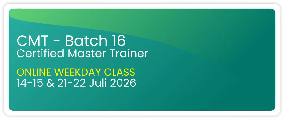 Banner Upcoming web Master Trainer BNSP batch 16