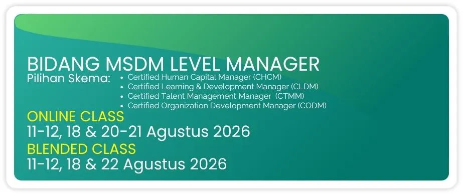 Bannerbidang level manager bidang MSDM agustus 2026